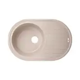 Lidz MAR-07 Мойка кухонная, песочная (LIDZMAR07780500200)