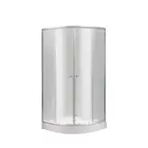 Душевая кабина Lidz Latwa SC80x80.SAT.LOW.TR, стекло прозрачное 4 мм (LLSC8080SATLOWTR)
