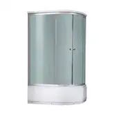 Гидромассажный бокс Lidz Tani SBM120x80L.SAT.HIGH.FR, стекло Frost 4мм (LTSBM12080LSATHIGHFR)