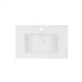 Раковина Qtap Albatross E 800х460х180 White с донным клапаном QT01119080EW