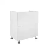 Тумба напольная Qtap Tern 600х725х437 White с полотенцедержателем QT1773TNL601W