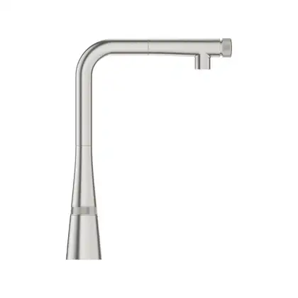 Змішувач для кухні з висувним виливом Grohe Zedra SmartControl (31593DC2)