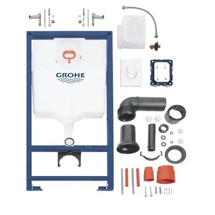 Grohe Rapid SL Инсталляция для унитаза 3в1, белая (38722001)