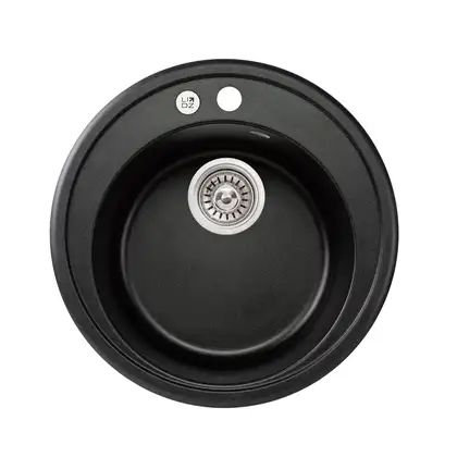 Lidz D510/200 Кухонна мийка, чорна матова (LIDZBLM14D510200) Lidz D510/200 Кухонна мийка, чорна матова (LIDZBLM14D510200)