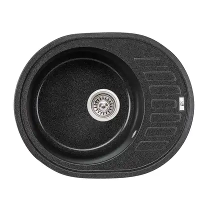 Lidz GRF-13 Кухонна мийка, графіт (LIDZGRF13620500200) Lidz GRF-13 Кухонна мийка, графіт (LIDZGRF13620500200)
