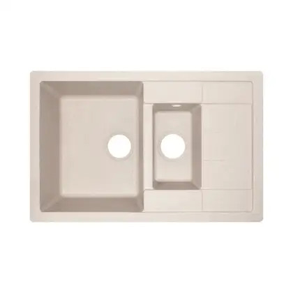 Кухонная мойка с дополнительной чашей Lidz 780x495/200 MAR-07 (LIDZMAR07780495200) Кухонная мойка с дополнительной чашей Lidz 780x495/200 MAR-07 (LIDZMAR07780495200)