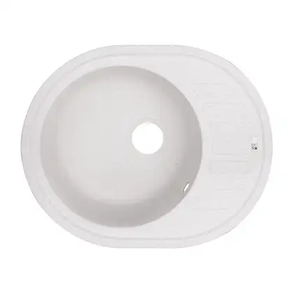 Lidz Кухонна мийка 620x500/200 WHI-01, біла (LIDZWHI01620500200)