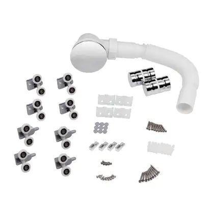 Душевая кабина Lidz Latwa SC90x90.SAT.LOW.TR, стекло прозрачное 4 мм (LLSC9090SATLOWTR)