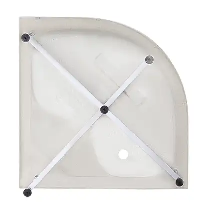 Душевая кабина Lidz Wieza SC90x90.SAT.HIGH.L, стекло Linie 4 мм (LWISC9090SATHIGHL)