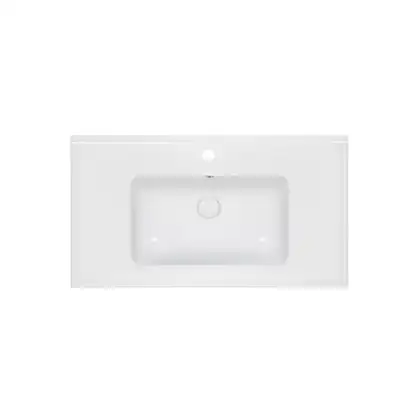 Раковина Qtap Albatross E49 900х490х200 White с донным клапаном QT01119090E49W