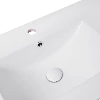 Раковина Qtap Albatross E 900х460х180 White с донным клапаном QT01119090EW