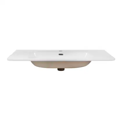 Раковина Qtap Albatross 9H 1000х460х180 White с донным клапаном QT01119100HW