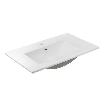 Комплект Qtap Tern 700х725х437 White тумба напольная + раковина врезная, с полотенцедержателем QT1771TNЛ7013070CW (QT1771TNL7013070CW)