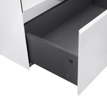 Тумба напольная Qtap Tern 700х725х437 White с полотенцедержателем QT1773TNL701W