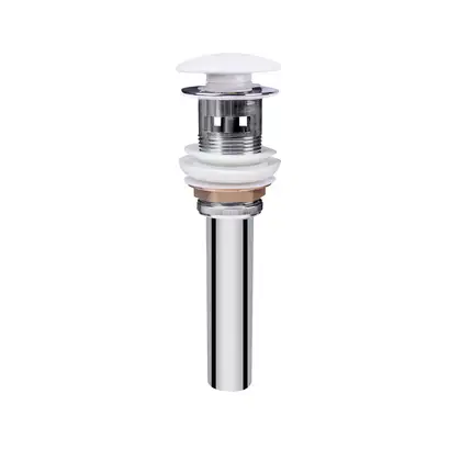 Раковина подвесная моноблок Qtap Presto 600х450х405mm White с донным клапаном QT2411G822W