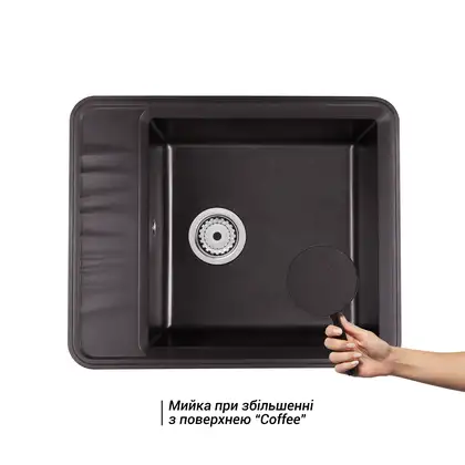 Кухонная мойка Qtap CS 6250 Coffee (QT6250COF551) Кухонная мойка Qtap CS 6250 Coffee (QT6250COF551)