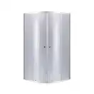 Душевая кабина Lidz Latwa SC80x80.SAT.LOW.GR, стекло тонированное 4 мм без поддона (LLSC8080SATLOWGR2)