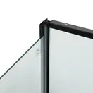 Душевой бокс Lidz Majatek SB100x100.BLA.LOW.TR, стекло прозрачное 5 мм без поддона (LMSB100100BLALOWTR2)