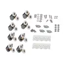Душевой бокс Lidz Tani SB90x90.SAT.LOW.FR, стекло Frost 4 мм без поддона (LTSB9090SATLOWFR2)