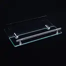 Душевой бокс Lidz Tani SB90x90.SAT.LOW.GR, стекло тонированное 4 мм без поддона (LTSB9090SATLOWGR2)