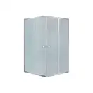 Душевая кабина Lidz Wawel SC80x80.SAT.LOW.FR, стекло Frost 4 мм без поддона (LWASC8080SATLOWFR2)