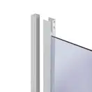 Душевая кабина Lidz Wawel SC80x80.SAT.LOW.GR, стекло тонированное 4 мм без поддона (LWASC8080SATLOWGR2)