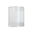 Душевая кабина Lidz Wieza SC80x80.SAT.LOW.L, стекло Linie 4 мм без поддона (LWISC8080SATLOWL2)
