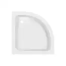 Набор Lidz душевая кабина Wieza SC80x80.SAT.MID.L, стекло Linie 4 мм + поддон с панелью Kupala (LWISC8080SATMIDL2SET)