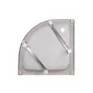 Набор Lidz душевая кабина Wieza SC80x80.SAT.MID.L, стекло Linie 4 мм + поддон с панелью Kupala (LWISC8080SATMIDL2SET)