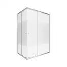 Душевая кабина Lidz Wiezak SC120x80.SAT.LOW.L, стекло Linie 4 мм без поддона (LWKSC12080SATLOWL2)