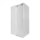 Душевая кабина Qtap Aries CRM10128RC8 120x80 см, стекло Clear 6 мм, покрытие CalcLess без поддона (ARICRM10128RC8)