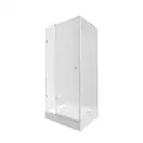 Набор Qtap душевая кабина Capricorn CRM1018RC6 Clear 2020x1000x800 мм + поддон Tern 301812C 100x80x12 см с сифоном (CAPCRM1018RC6SET)