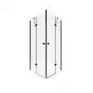 Душевая кабина Qtap Crow BLA1099SC6 90x90 см, стекло Clear 6 мм, покрытие CalcLess без поддона (CROWBLA1099SC6)
