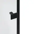 Душевая кабина Qtap Crow BLA1099SC6 90x90 см, стекло Clear 6 мм, покрытие CalcLess без поддона (CROWBLA1099SC6)