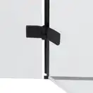 Душевая кабина Qtap Crow BLA1099SC6 90x90 см, стекло Clear 6 мм, покрытие CalcLess без поддона (CROWBLA1099SC6)