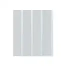 Штора на ванну Qtap Gemini WHI401114RP6 стекло Pear 6 мм, 110x140 см (GEMWHI401114RP6)