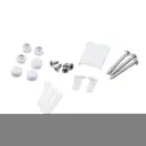 Штора на ванну Qtap Gemini WHI401214RP4 стекло Pear 4 мм, 120x140 см (GEMWHI401214RP4)