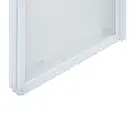 Штора на ванну Qtap Gemini WHI401314RP4 стекло Pear 4 мм, 130x140 см (GEMWHI401314RP4)