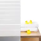 Душевая дверь в нишу Qtap Pisces WHI209-1.CP5 90-100x185 см, стекло Pattern 5 мм (PISWHI2091CP5)