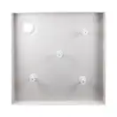 Набор Qtap душевая кабина Presto New CRM1099SC5 Clear 2020х900х900 мм + поддон Tern 309912C 90x90x12 см с сифоном (PRENEWCRM1088SC5SET)