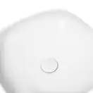 Раковина-чаша Qtap Kolibri 400х400х140 White с донным клапаном QT10117040TW