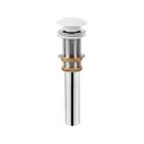 Раковина-чаша Qtap Kolibri 370х370х120 White с донным клапаном QT10118037FW