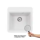 Кухонная мойка Qtap CS 5151 White (QTCS5151WHI)
