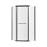 Душевая кабина Lidz Dozorca SC90x90.BLA.LOW.TR, стекло прозрачное 6 мм без поддона (LDSC9090BLALOWTR2)