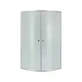 Душевая кабина Lidz Latwa SC80x80.SAT.LOW.FR, стекло Frost 4 мм без поддона (LLSC8080SATLOWFR2)