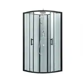 Душевой бокс Lidz Majatek SB100x100.BLA.LOW.TR, стекло прозрачное 5 мм без поддона (LMSB100100BLALOWTR2)