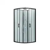Душевой бокс Lidz Majatek SB90x90.BLA.LOW.TR, стекло прозрачное 5 мм без поддона (LMSB9090BLALOWTR2)