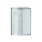 Душевой бокс Lidz Tani SB90x90.SAT.HIGH.FR, стекло Frost 4 мм без поддона (LTSB9090SATHIGHFR2)