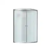 Гидромассажный бокс Lidz Tani SBM90x90.SAT.HIGH.FR, стекло Frost 4 мм без поддона (LTSBM9090SATHIGHFR2)