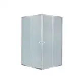 Душевая кабина Lidz Wawel SC80x80.SAT.LOW.FR, стекло Frost 4 мм без поддона (LWASC8080SATLOWFR2)
